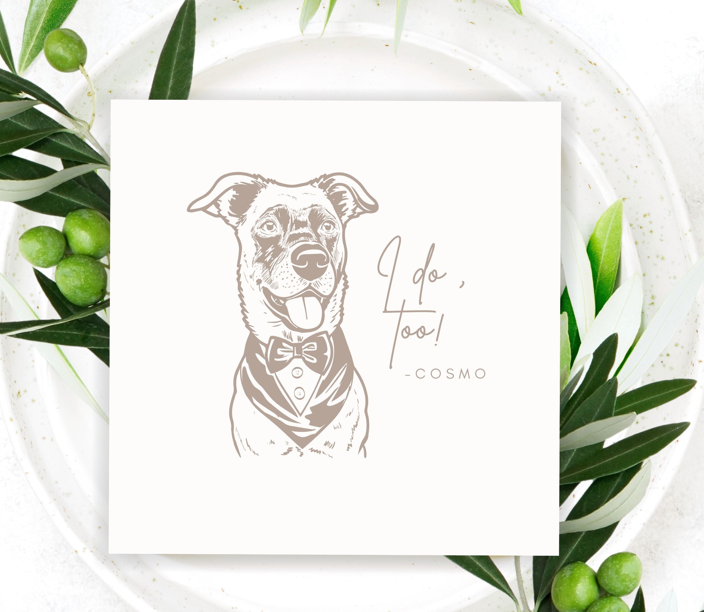 "Cosmo" Customized Napkin