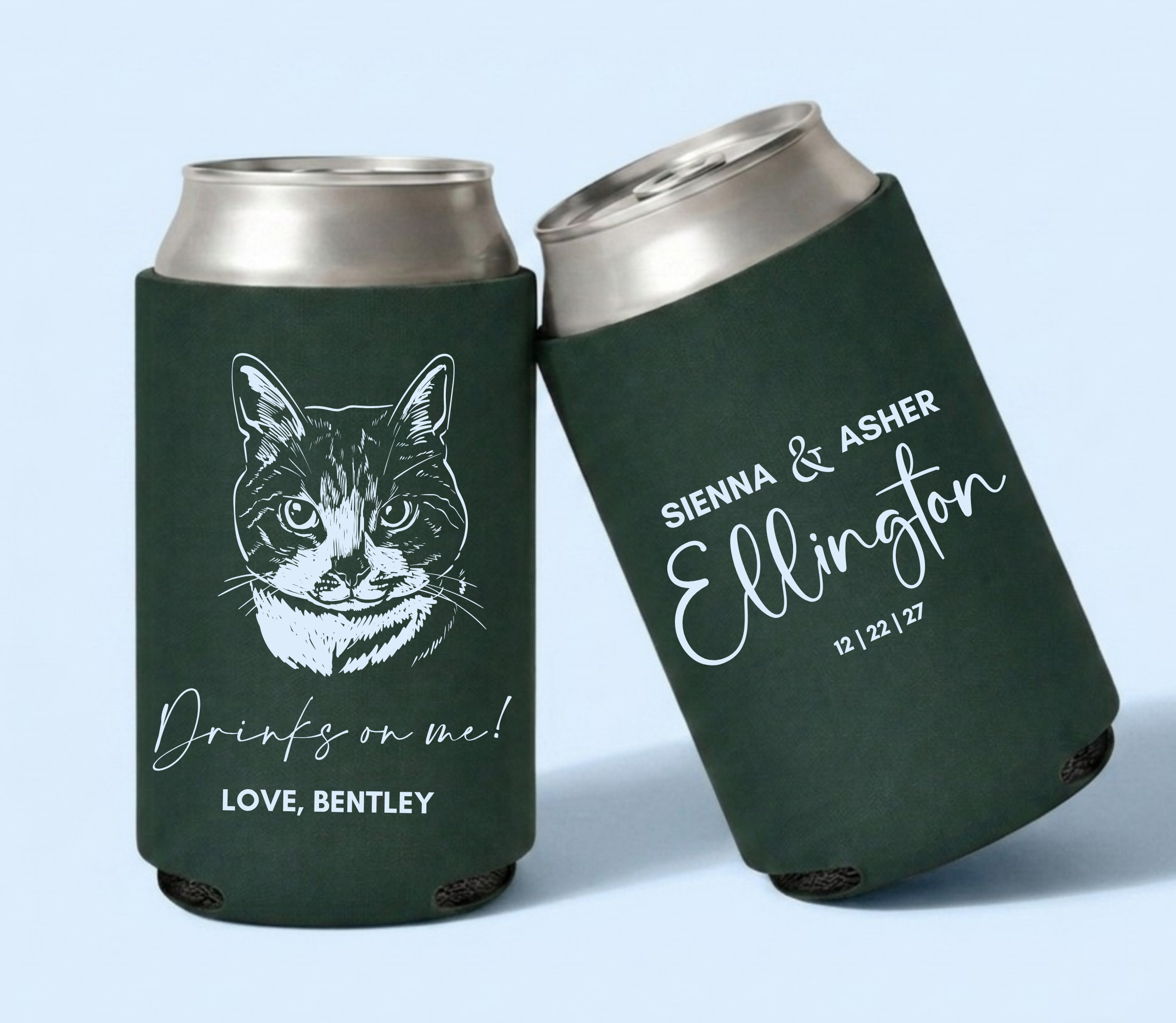Cute Cat Quote Cooler Party Item