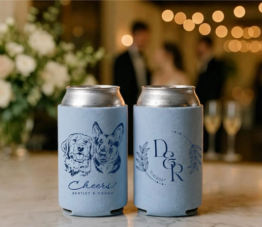 Modern Dog Text Sleeve Party Gift