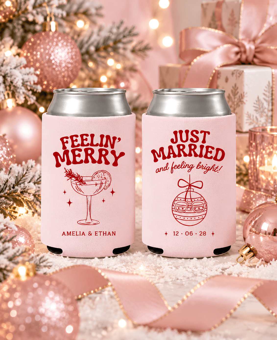 CAN COOLERS - CHRISTMAS
