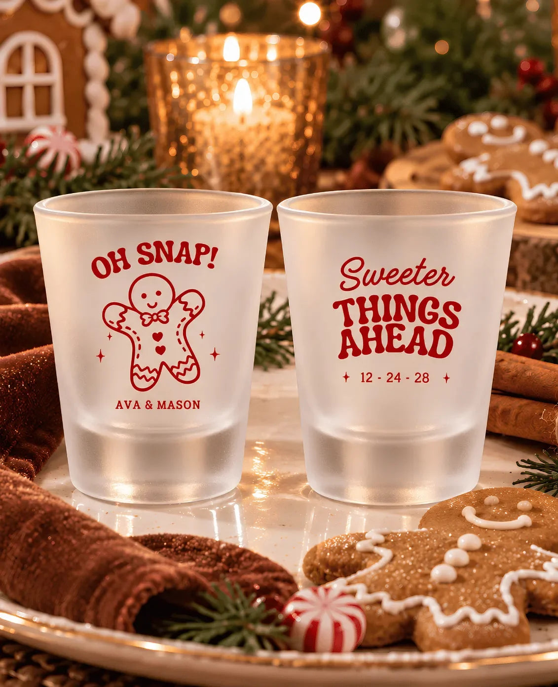 SHOT GLASS - CHRISTMAS