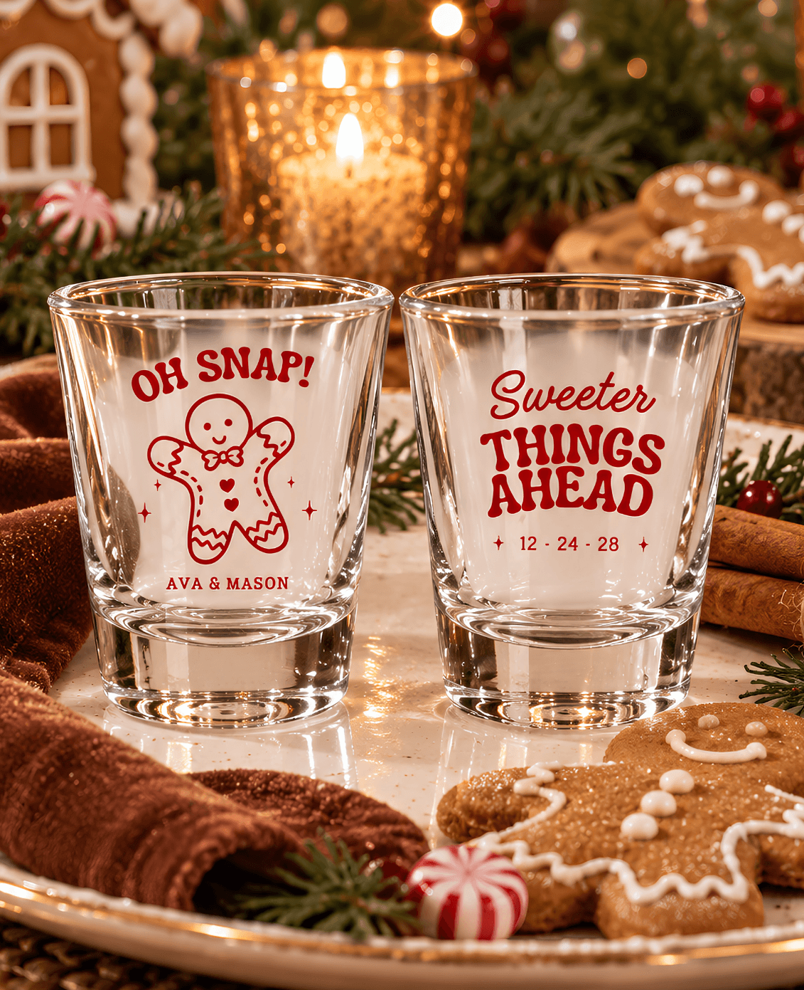 SHOT GLASS - CHRISTMAS