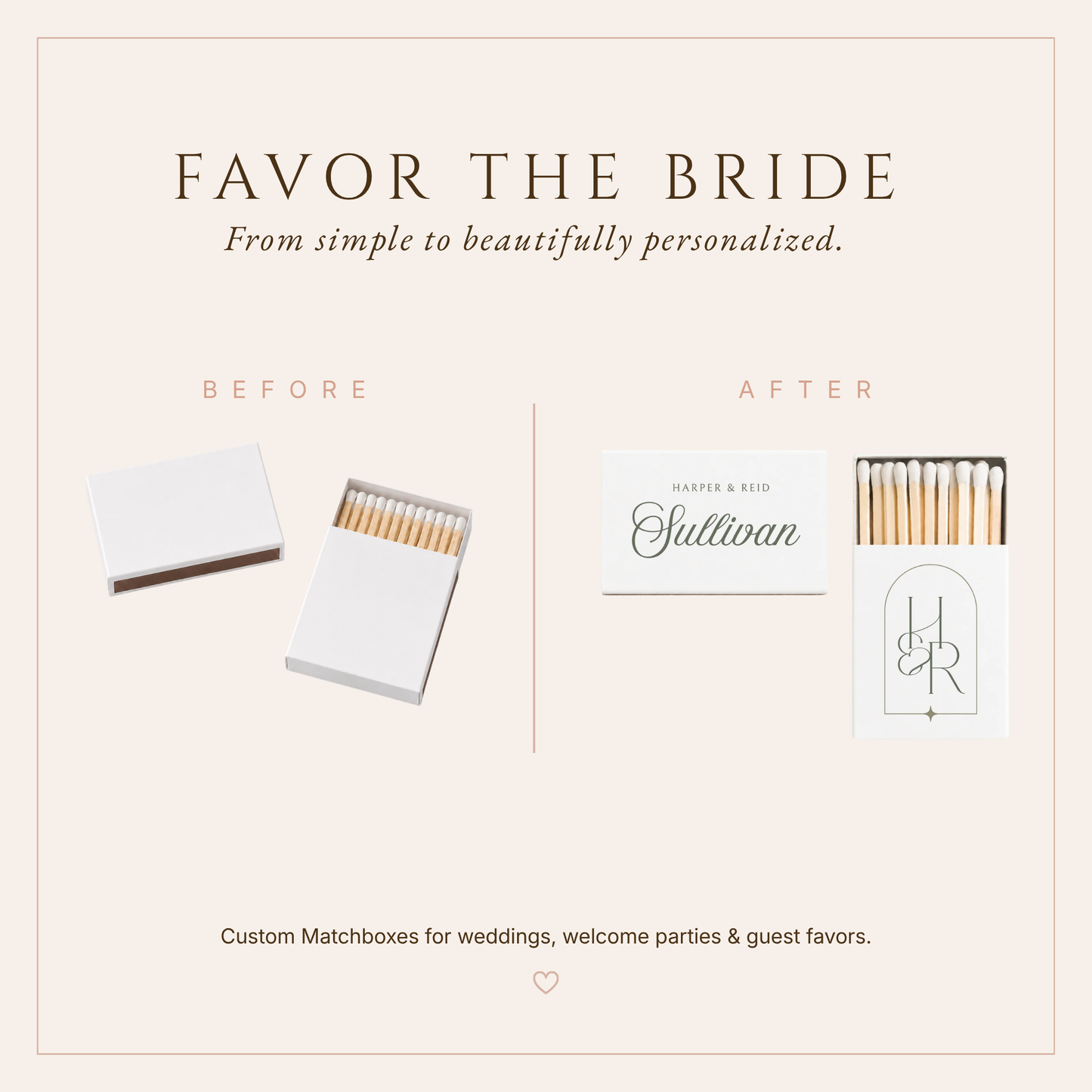Monogram Matchbox classy