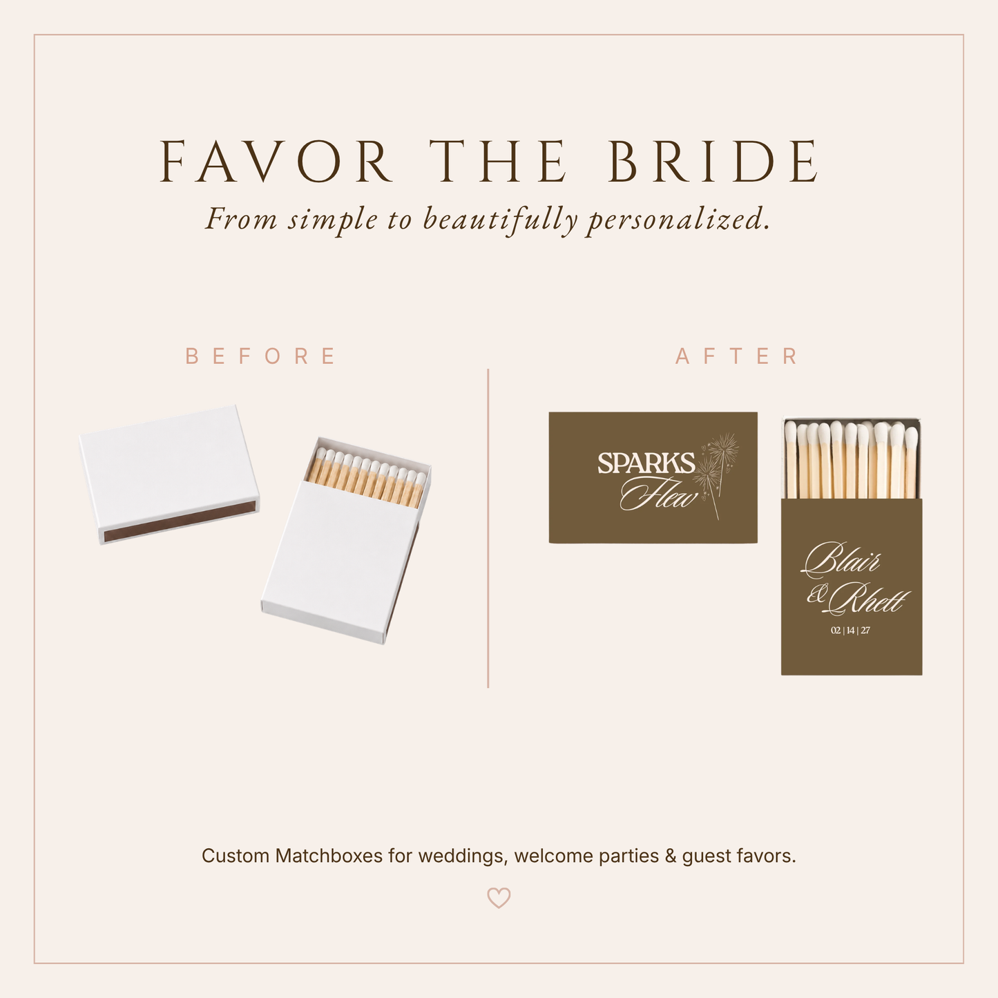 Sparks flew Matchboxes