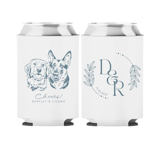 "Bentley & Cosmo" Customized Can Cooler
