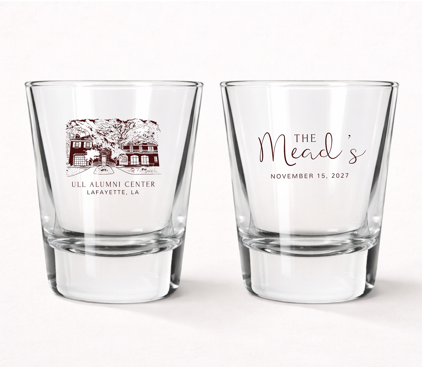 Custom wedding venue shot glasses
Personalized wedding venue illustration glasses
Wedding favor shot glasses
Historic venue wedding shot glasses
Custom wedding keepsake glasses
Personalized wedding guest favors