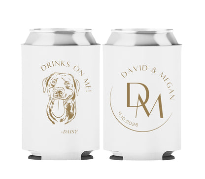 Pet Monogram Drink Holder Keepsake