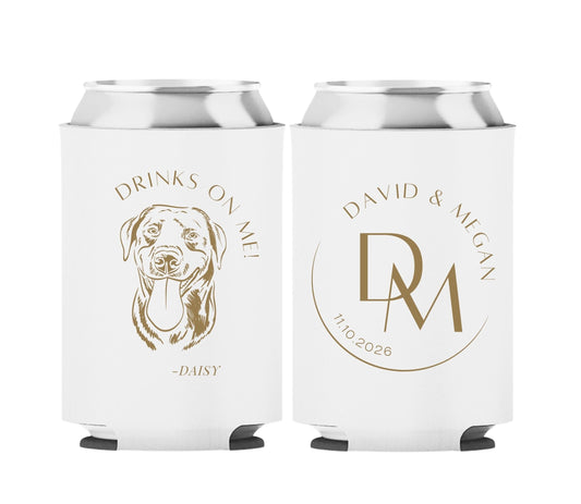 Pet Monogram Drink Holder Keepsake