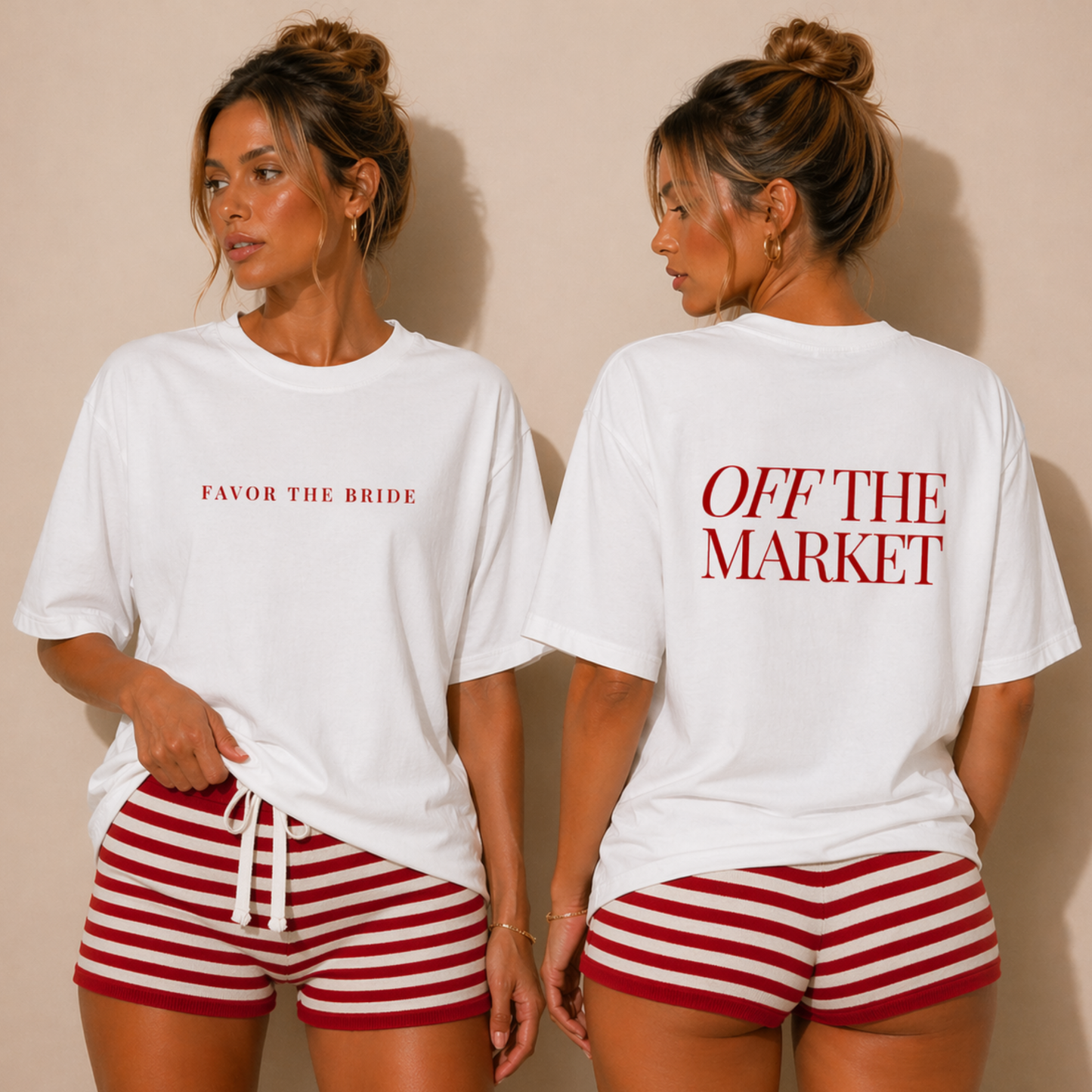 Off The Market Shirt, Bride Tee, Bachelorette Party Shirt, Wedding Weekend Outfit