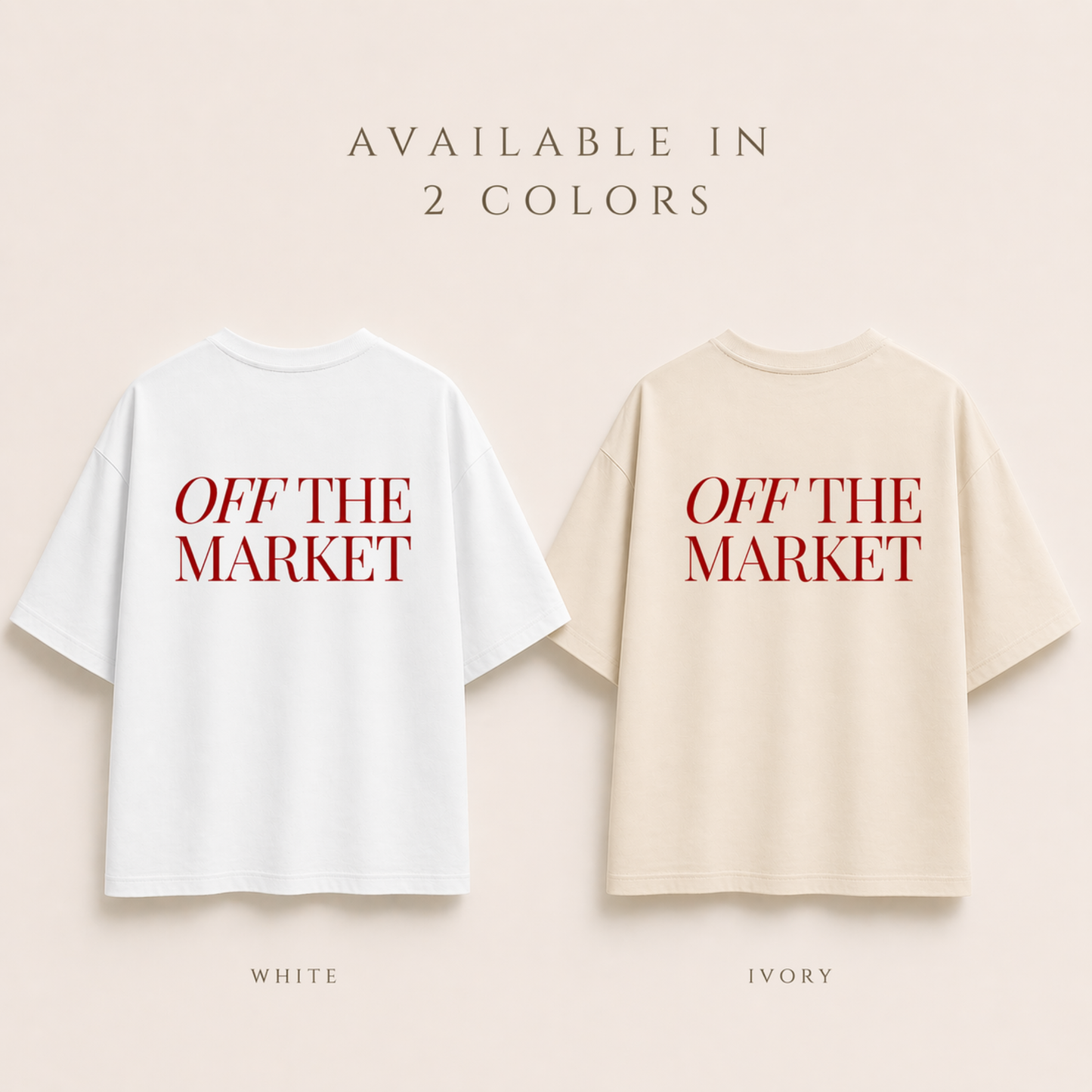 Off The Market Shirt, Bride Tee, Bachelorette Party Shirt, Wedding Weekend Outfit