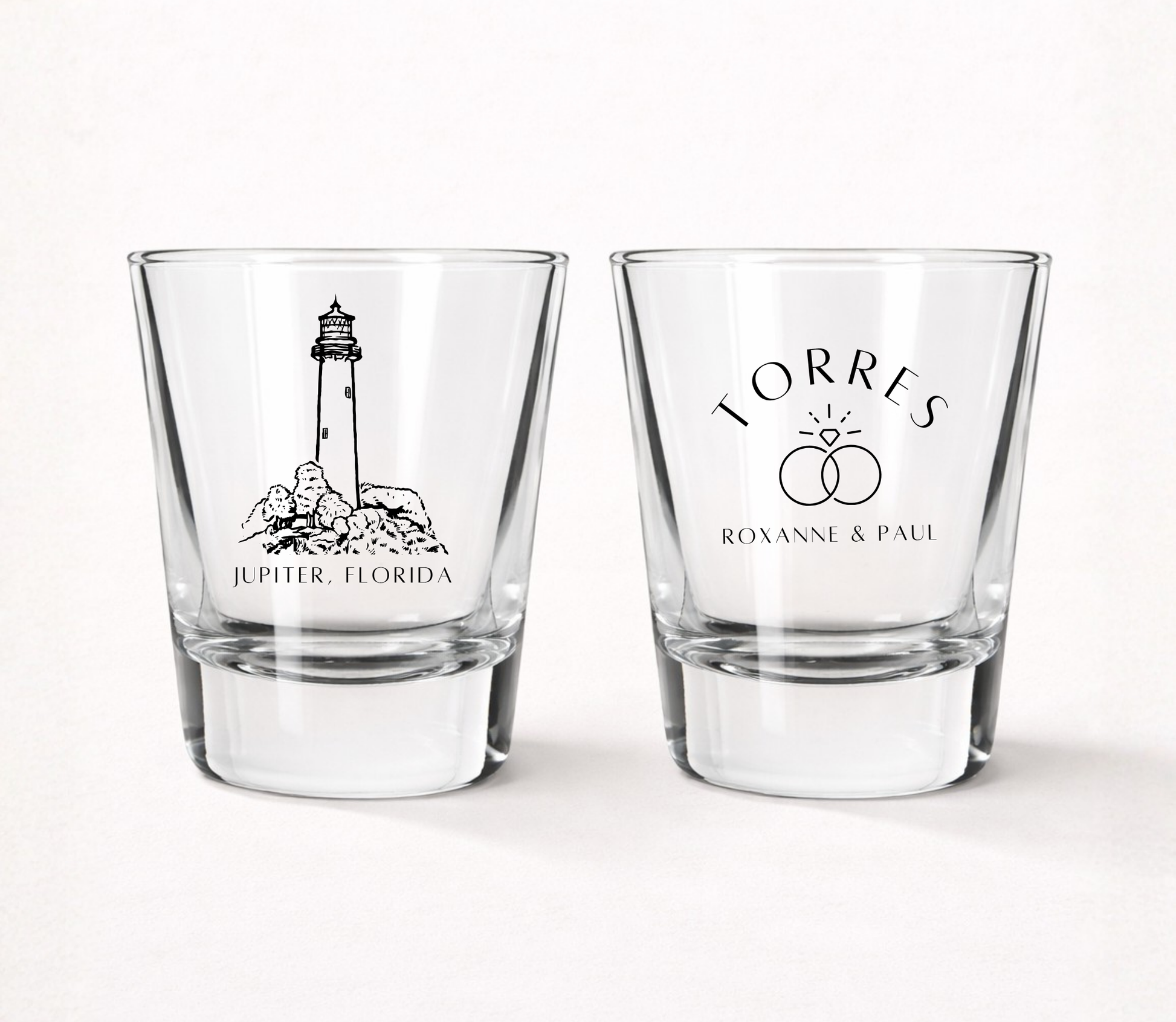 Lighthouse wedding shot glasses
Coastal wedding shot glass favors
Florida destination wedding shot glasses
Personalized lighthouse wedding favors
Custom nautical wedding shot glasses
Beach wedding keepsake glasses