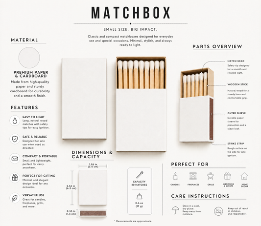 Personalized Wedding Matchboxes