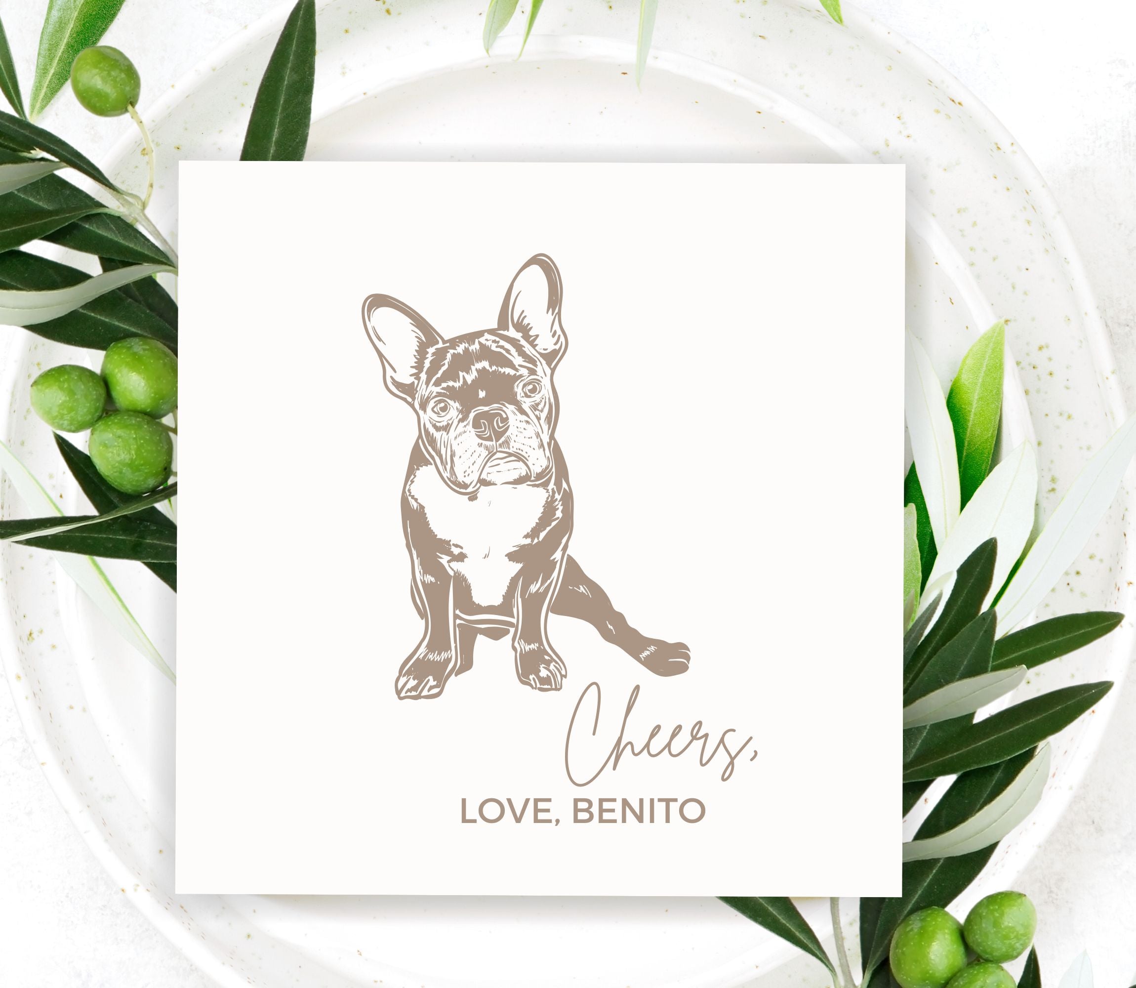 "Benito" Customized Napkin