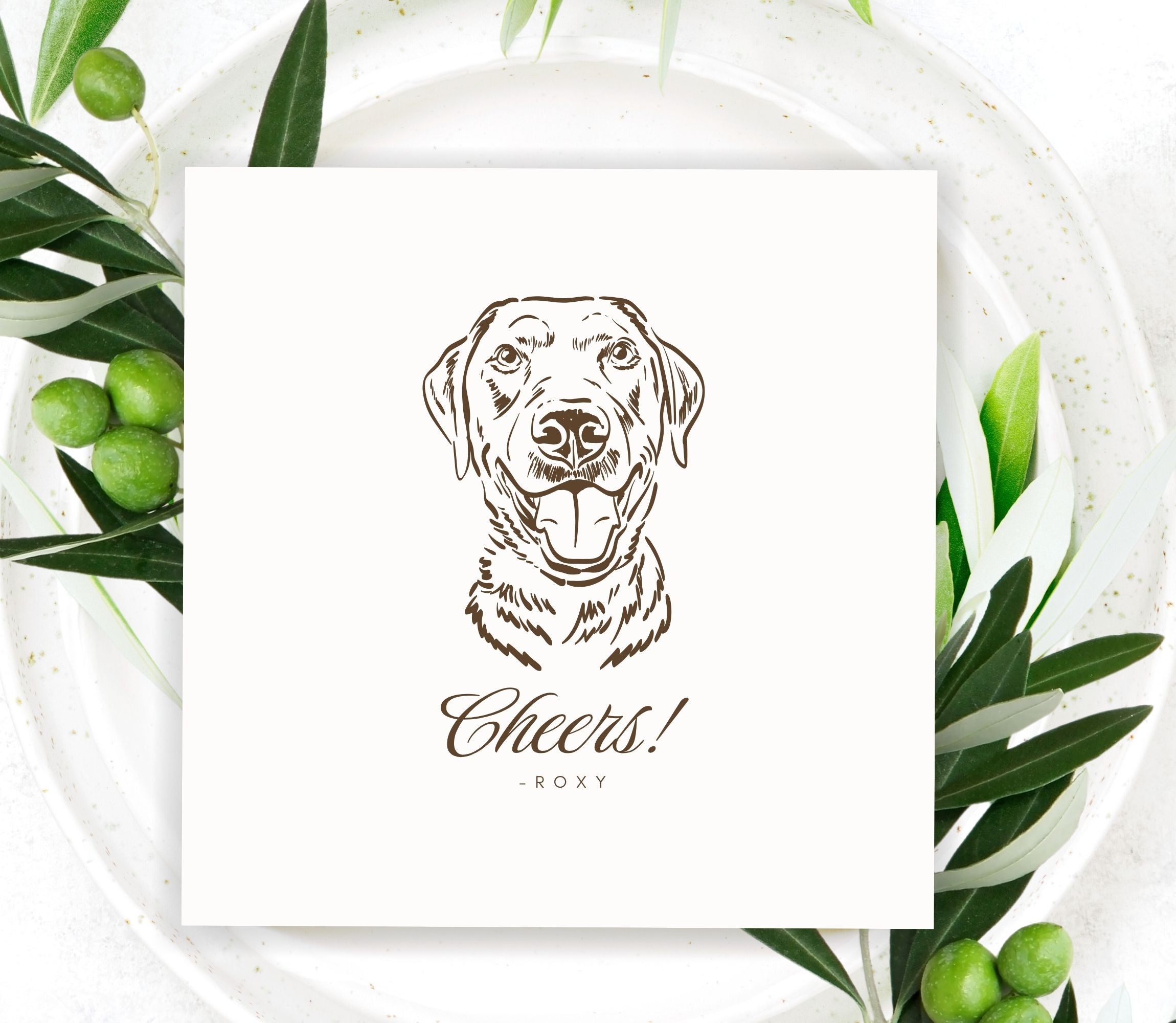 "Roxy" Customized Napkin