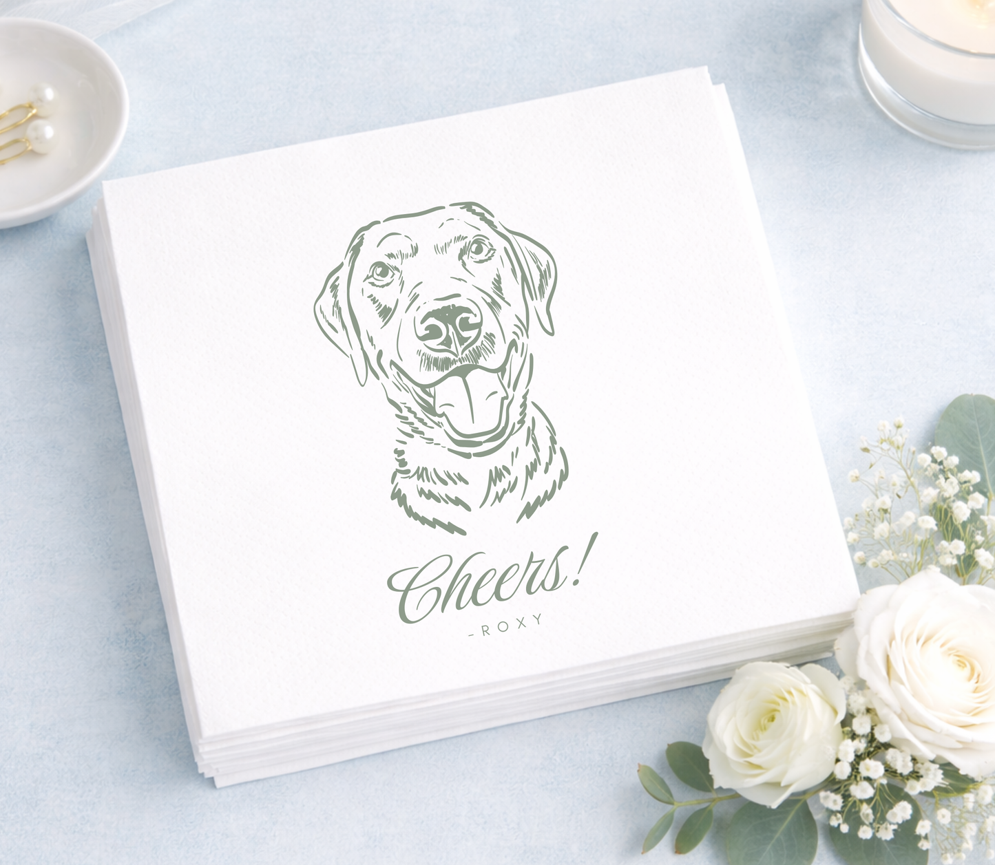 "Roxy" Customized Napkin