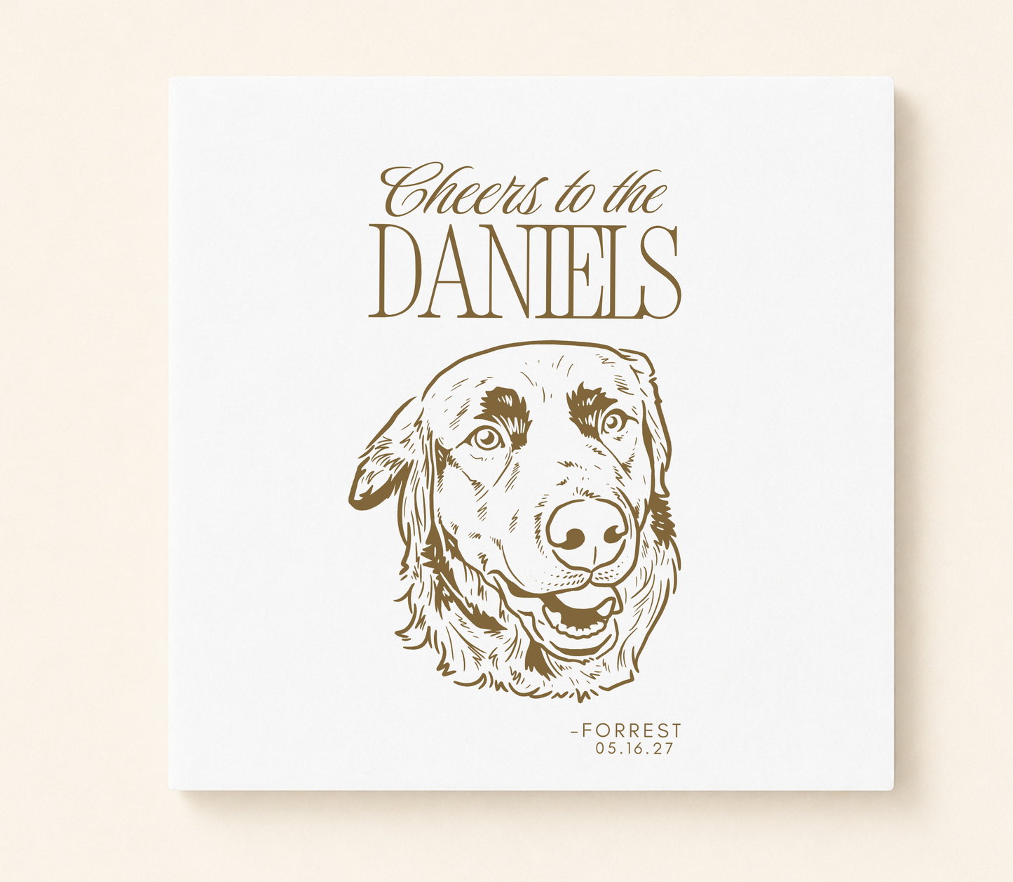 Cheers! Customized Napkin