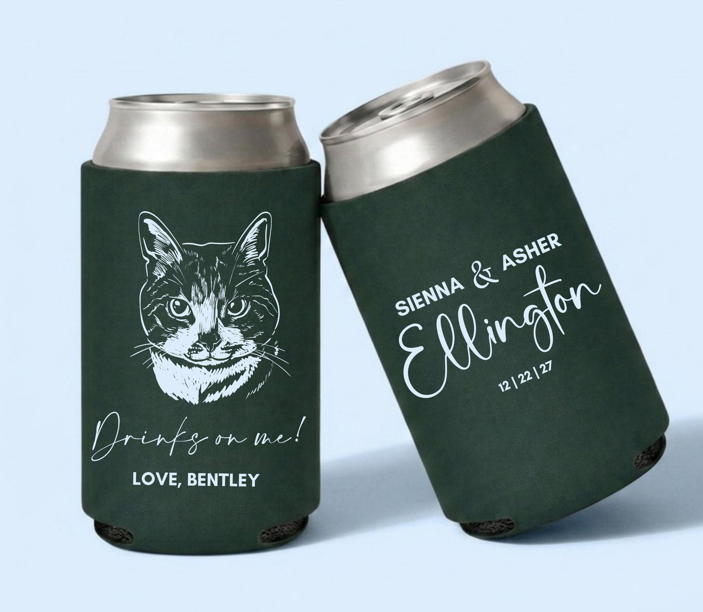 Cute Cat Quote Cooler Party Item
