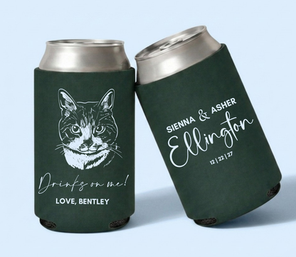 Cute Cat Quote Cooler Party Item