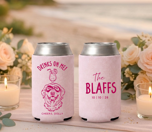 Pet Artwork Cooler Wedding Favor