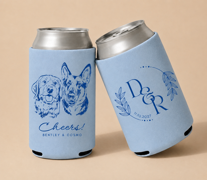 Modern Dog Text Sleeve Party Gift
