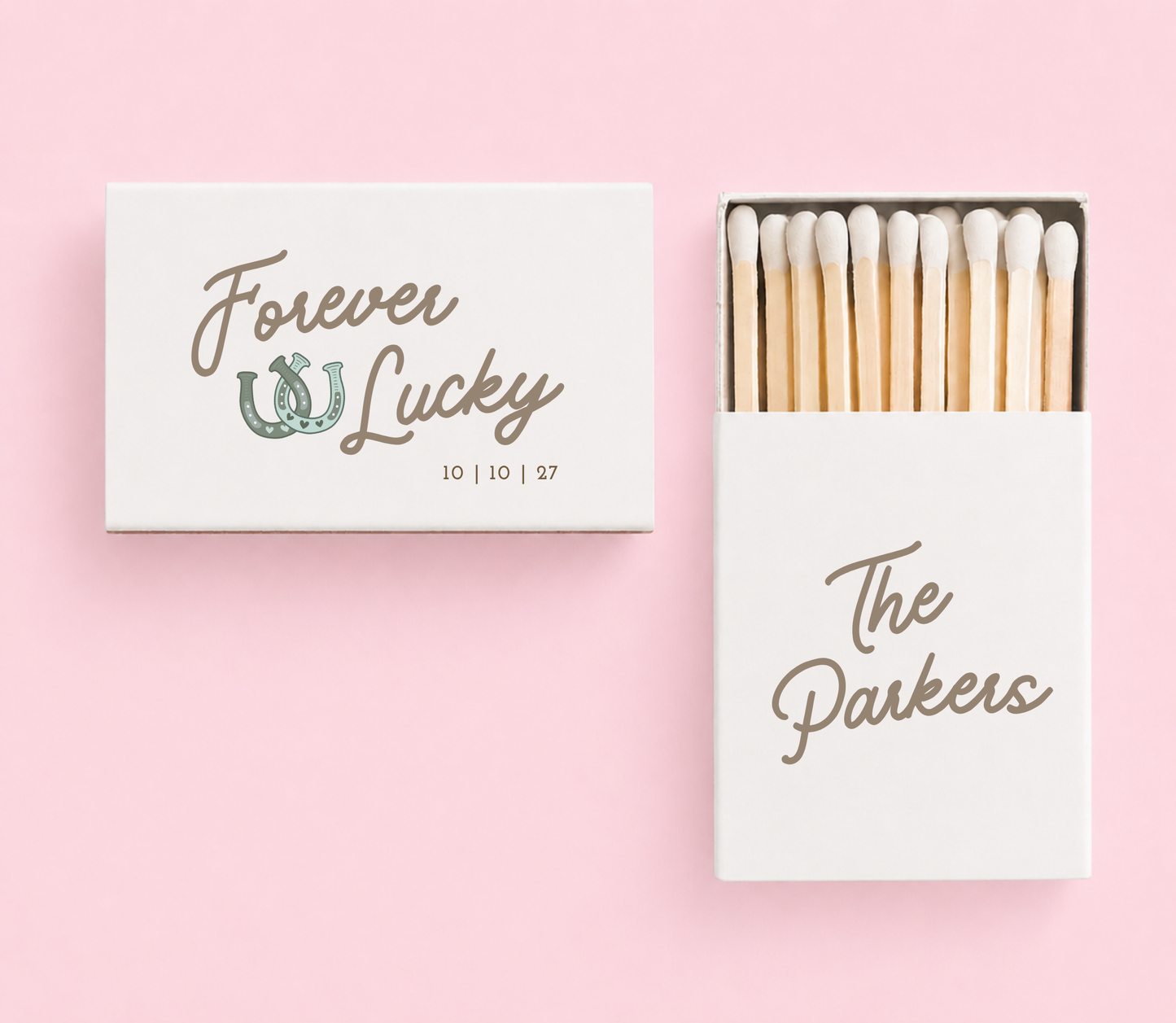 Forever Lucky Matchbox